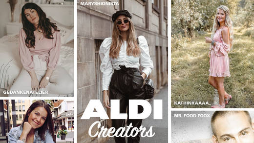 Das sind die neuen Aldi Creators.