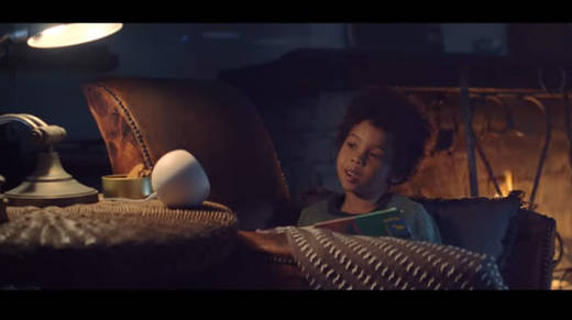 Kampagne für Familien mit Kindern: Amazon und Echo/Alexa.