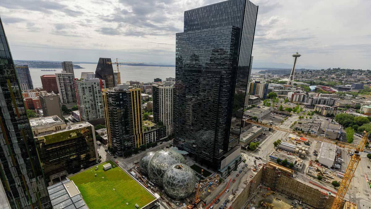 Der Amazon-Campus in Seattle.