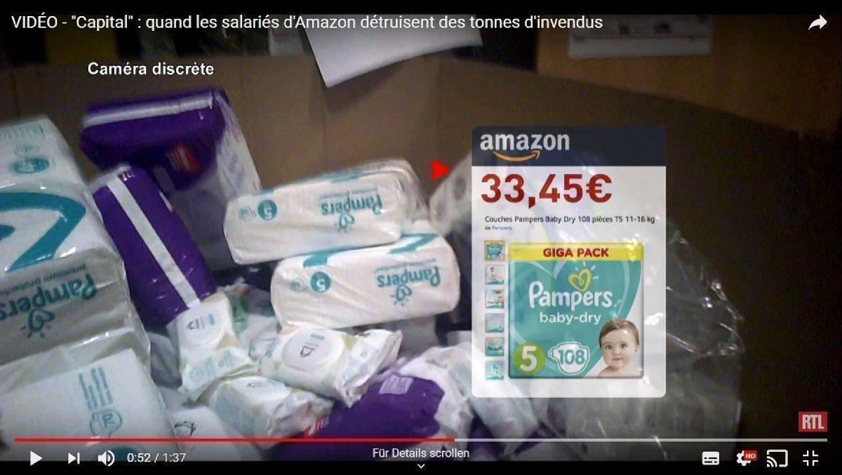 Screenshot aus dem Video, das den Skandal aufdeckte.