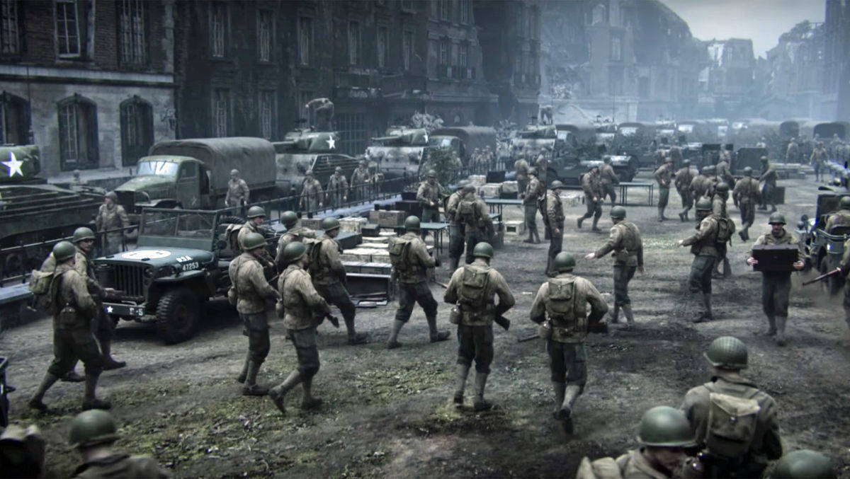 Szene aus "Call of Duty: WWII"
