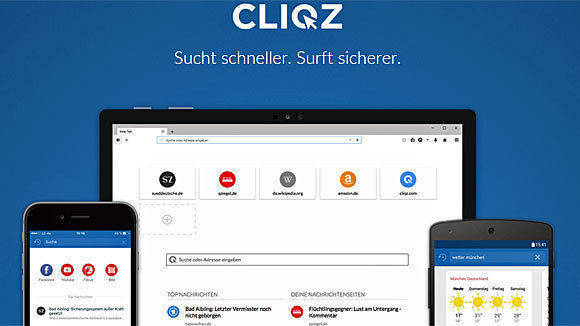 Cliqz gehört zu Burda.