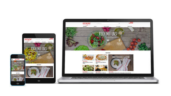 Das digitale Magazin Koch-mit.de von Media-Markt bietet unter anderem Live-Kochshows.