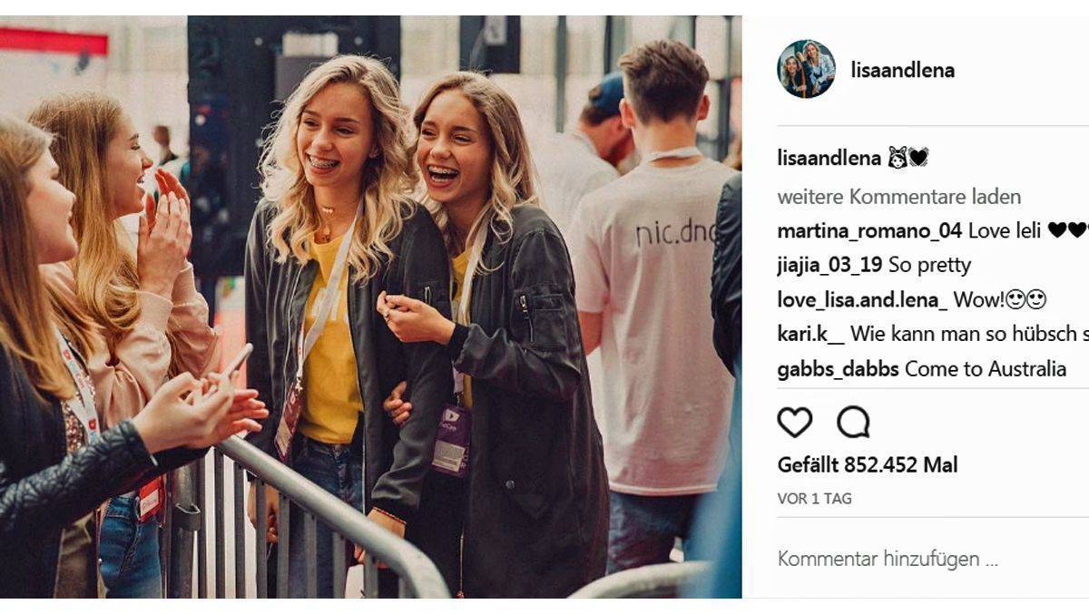 Die beiden Zwillingen posten auf Instagram auch Fotos von Begegnungen mit ihren Fans.