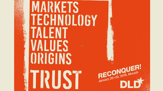 Das Motto von Burdas DLD Conference: Reconquer