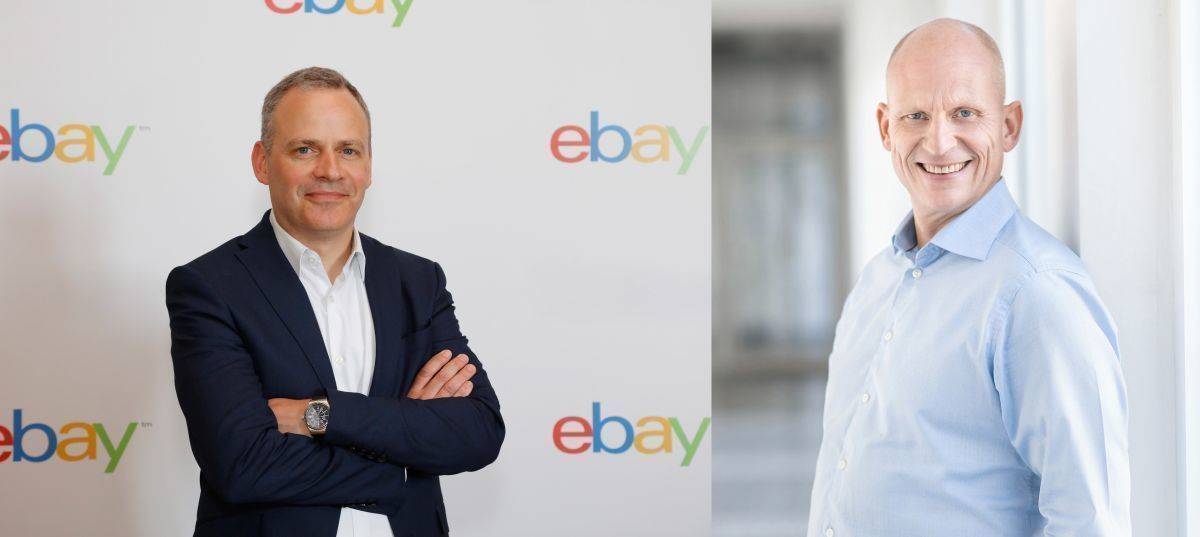 Ebay-Manager Eben Sermon und Thalia-Geschäftsführer Michael Busch. 