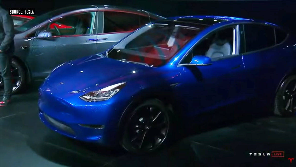 Sparsam, sicher und sportlich: Der neue Tesla Y.