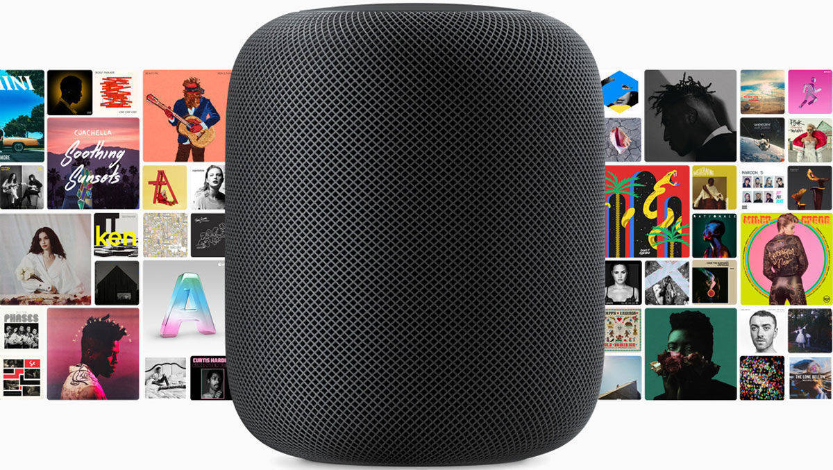 Der Yougov-Studie zufolge nutzt jeder sechste Befragte bereits Sprachsteuerung für Geräte in seinem Zuhause. Hier im Bild: Der Apple Homepod