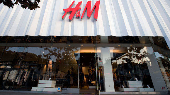 Ein H&M-Laden in Los Angeles.
