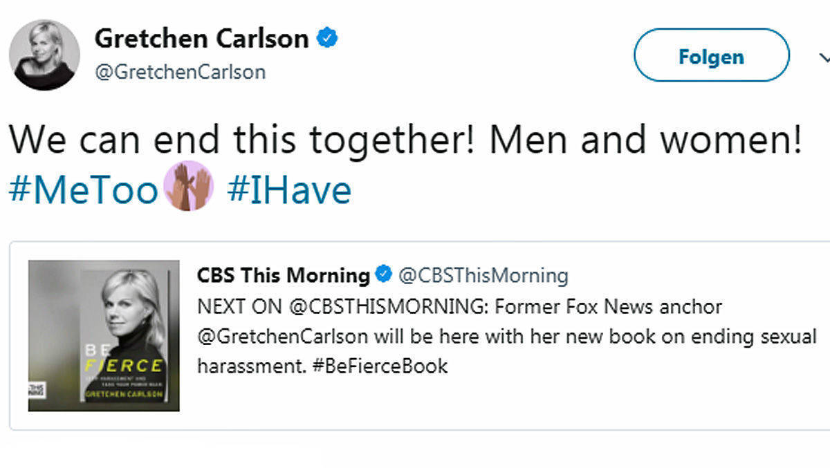 Gretchen Carlson klagte erfolgreich gegen sexuelle Belästigung.