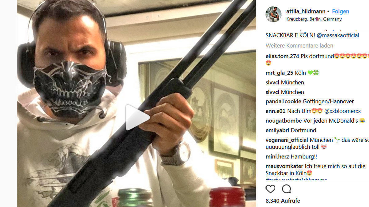 Attila Hildmann macht aus Krawall Social Media | W&V