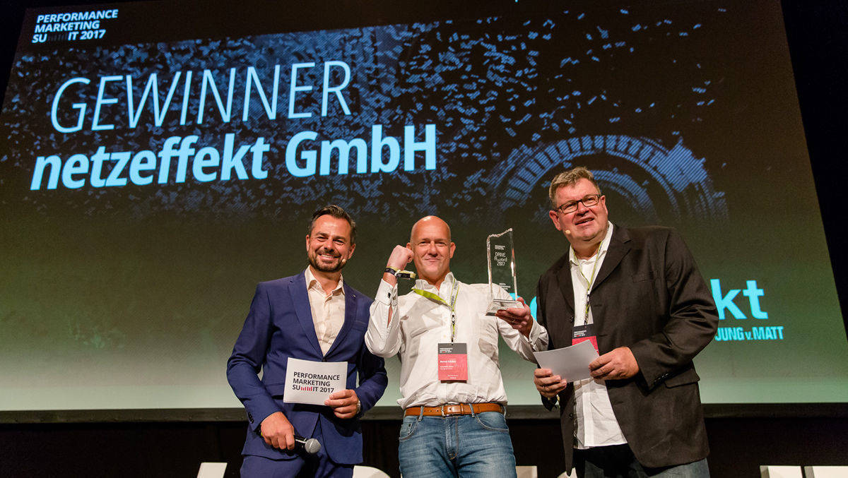 Netzeffekt gewinnt den Drive-Award.