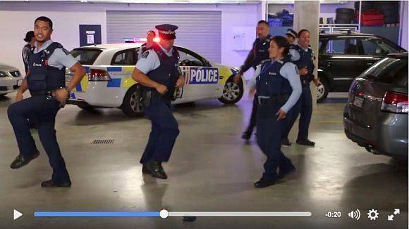 Die neuseeländische Polizei ist stolz auf ihren Social-Media-Hit.