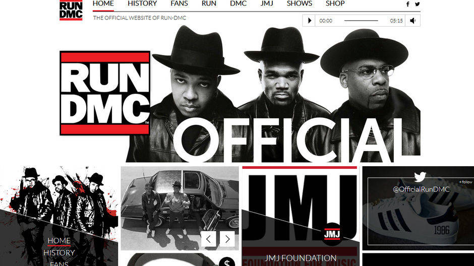 Die Marke Run DMC ist seit 2007 geschützt.