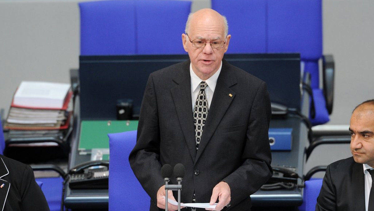 Norbert Lammert, Bundestagspräsident.