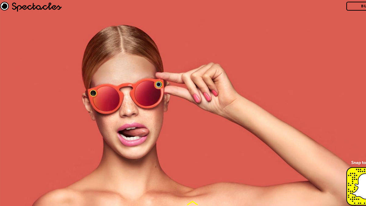 Spectacles: Die Sonnenbrille mit Innenleben ist auch im Webshop erhältlich.