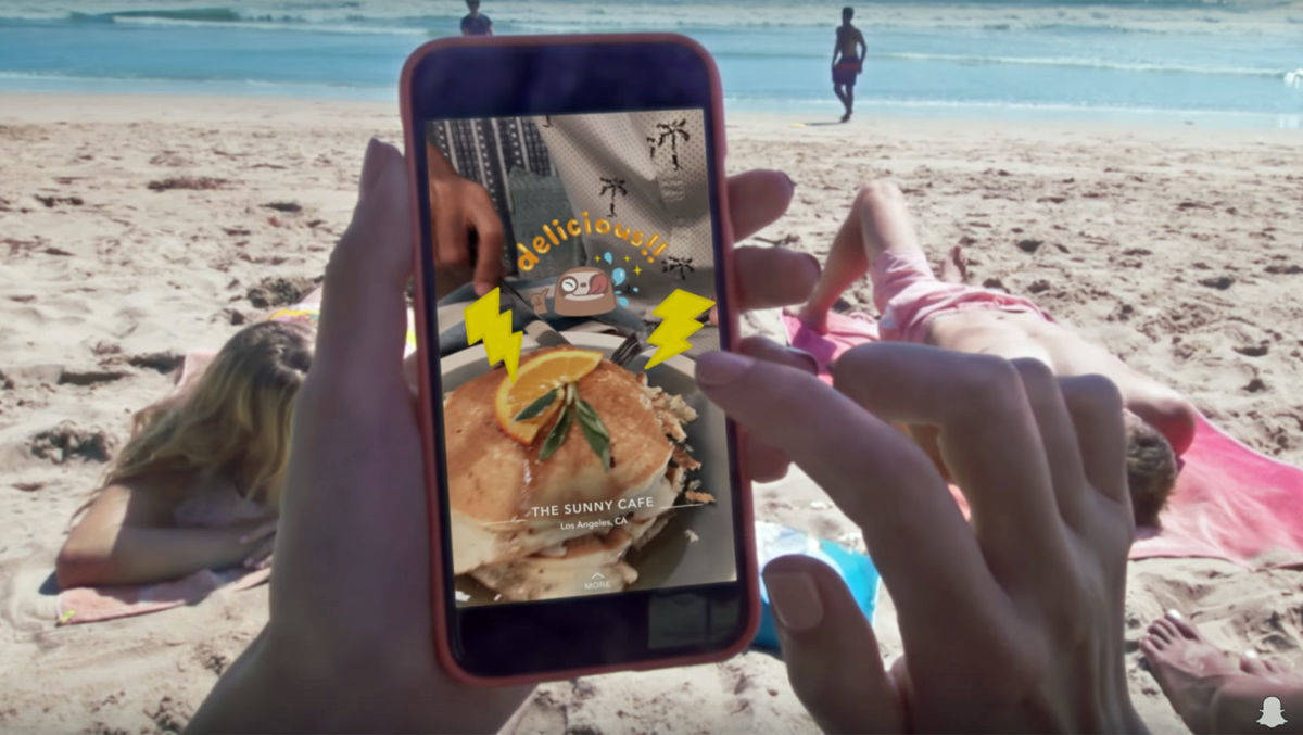 Viele Filter und Gimmicks: Dafür lieben Teenies Snapchat. 