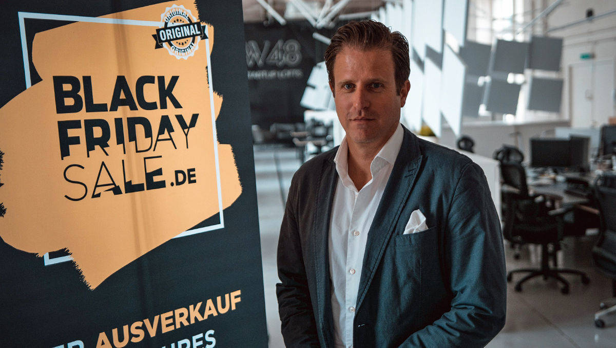 Konrad Kreid, Geschäftsführer der Black Friday GmbH. 