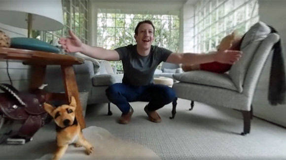 Facebook-Gründer Mark Zuckerberg hat ein 360-Grad-Video seiner Tochter Max veröffentlicht.