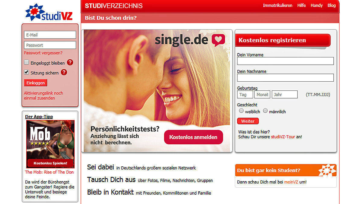 StudiVZ nun doch endgültig  am Ende?