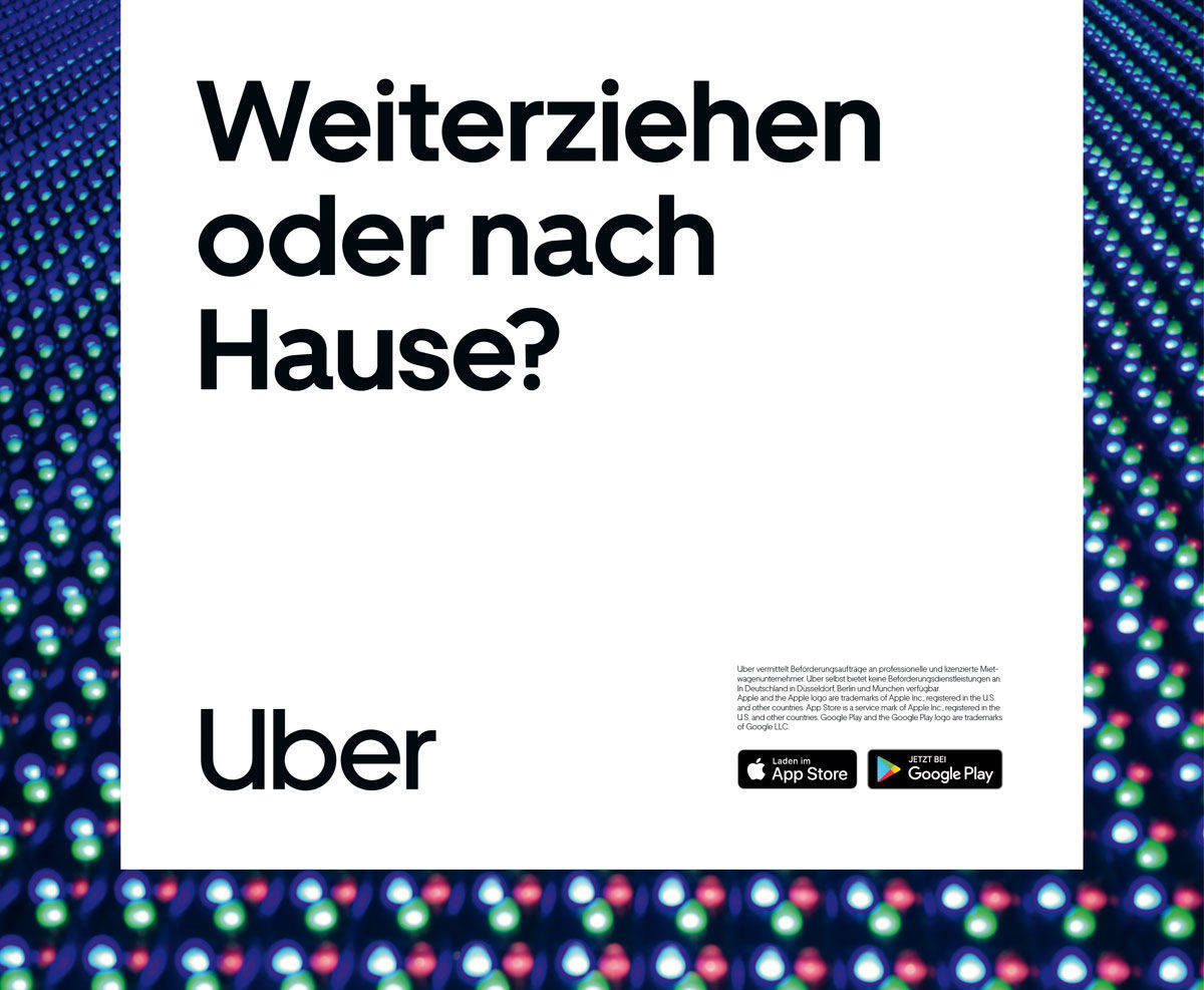 Giant Poster von Uber