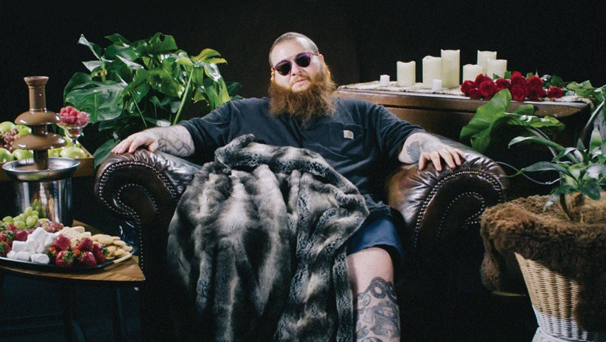 Rapstar Action Bronson spielt für Vice den Kurator der Liebe.