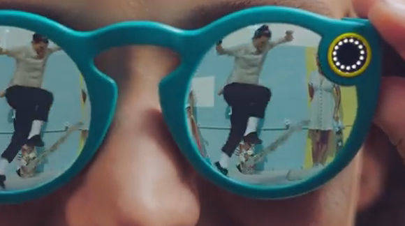 Snapchat stellt seine Brilel Snap Spectacles vor.