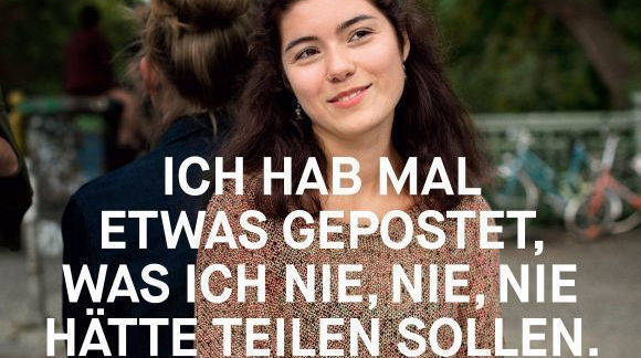 Ein Motiv der Facebook-Kampagne.