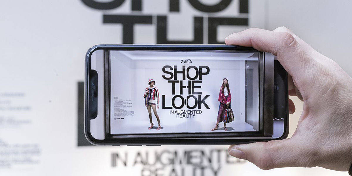 Augmented Reality treibt den Handel um. Im April wird die Modekette Zara zwei Wochen lang ein AR-Erlebnis anbieten. 