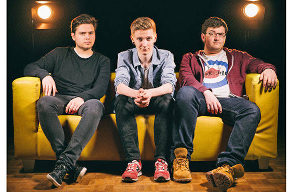 Mit ihrem Projekt "Film Factory" wollen Dennis Aycicek (l.), Arne Schramm (Mitte) und Boris Traper der Youtube-Gemeinde das kleine Film- und Video-Einmaleins näherbringen.