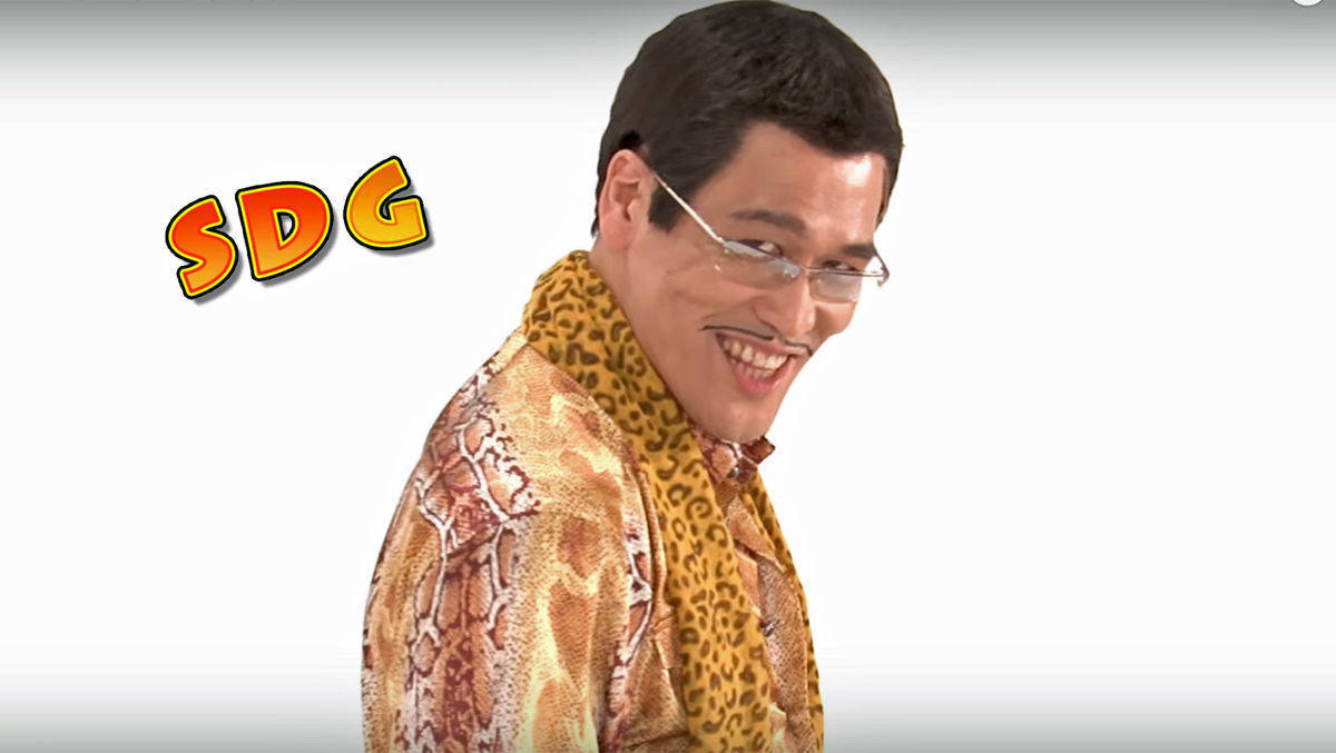 Piko Taro ist mit dem Video "Pen Pineapple Apple Pen" eine Youtube-Berühmtheit geworden.