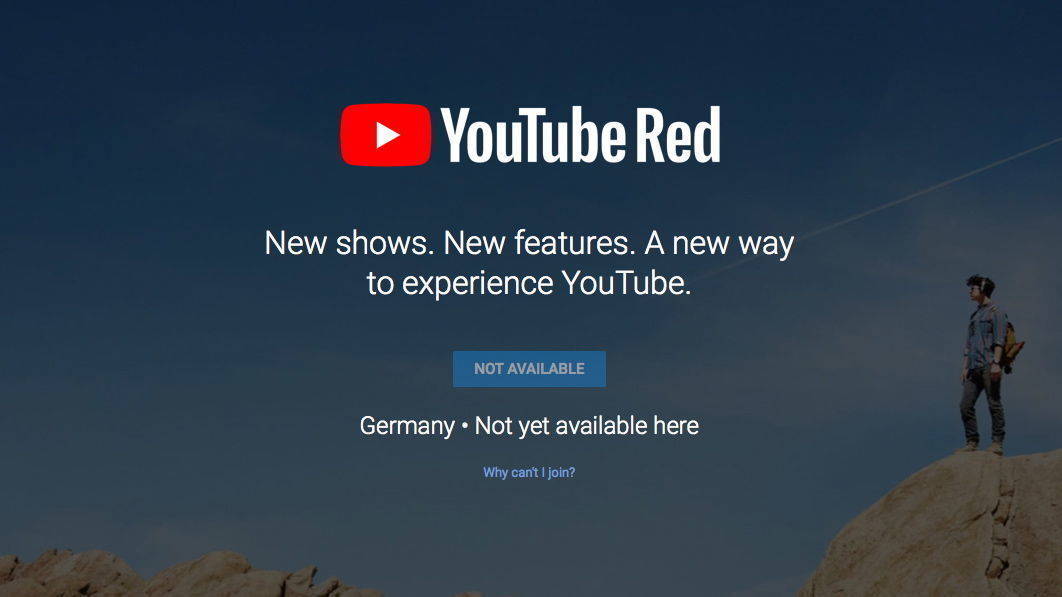 Germany – Not yet available here