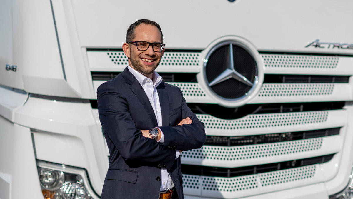 Florian Martens, Leiter der globalen Kommunikation von Daimler Trucks & Buses