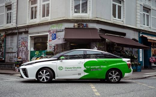 Clevershuttle überzeugte in der Studie in neun von zehn möglichen Punkten.