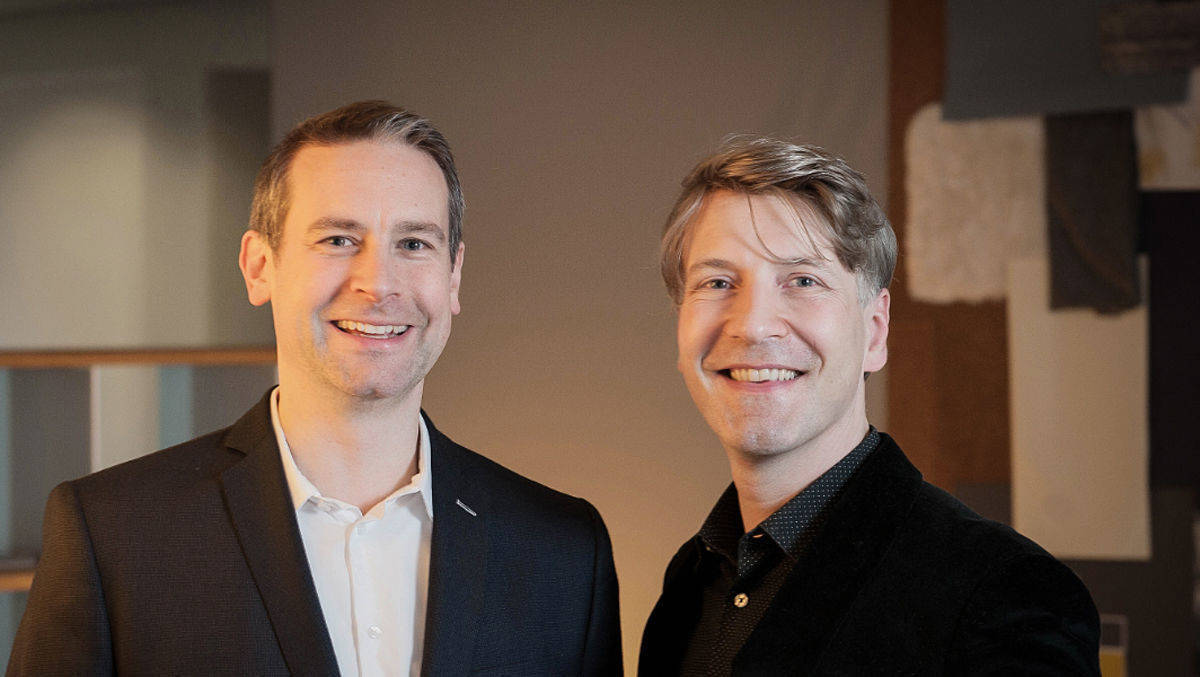 Marko Kuck und Frank Vogel von G+J EMS.