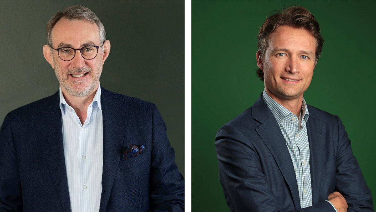 Vorstandschef der Bierbrauerei Heineken, Jean-François van Boxmeer (links), hat seinen Rücktritt angekündigt. Nachfolger wird Dolf van den Brink (rechts), derzeit Heineken-Direktor Asien.
