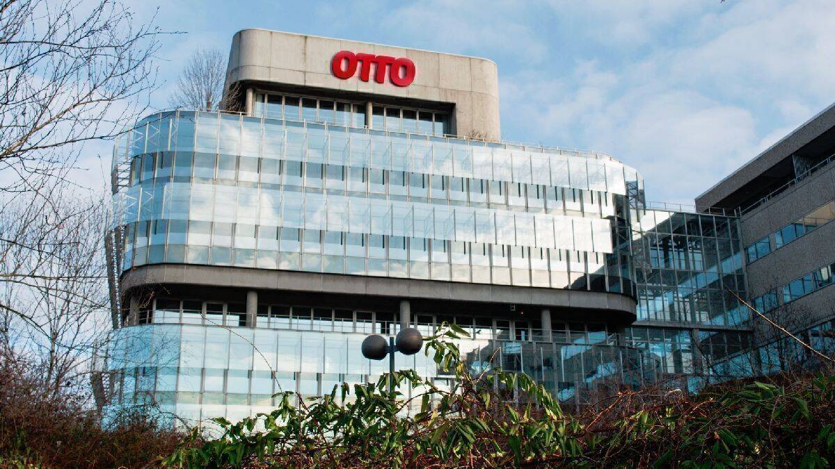 Die Firmenzentrale der Otto Group in Hamburg. 