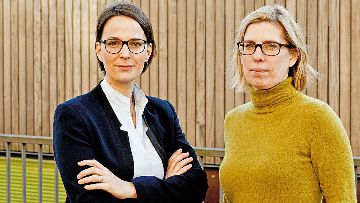 Laura Blindow (links) und Antonia Götsch bilden die neue Doppelspitze von Impulse.