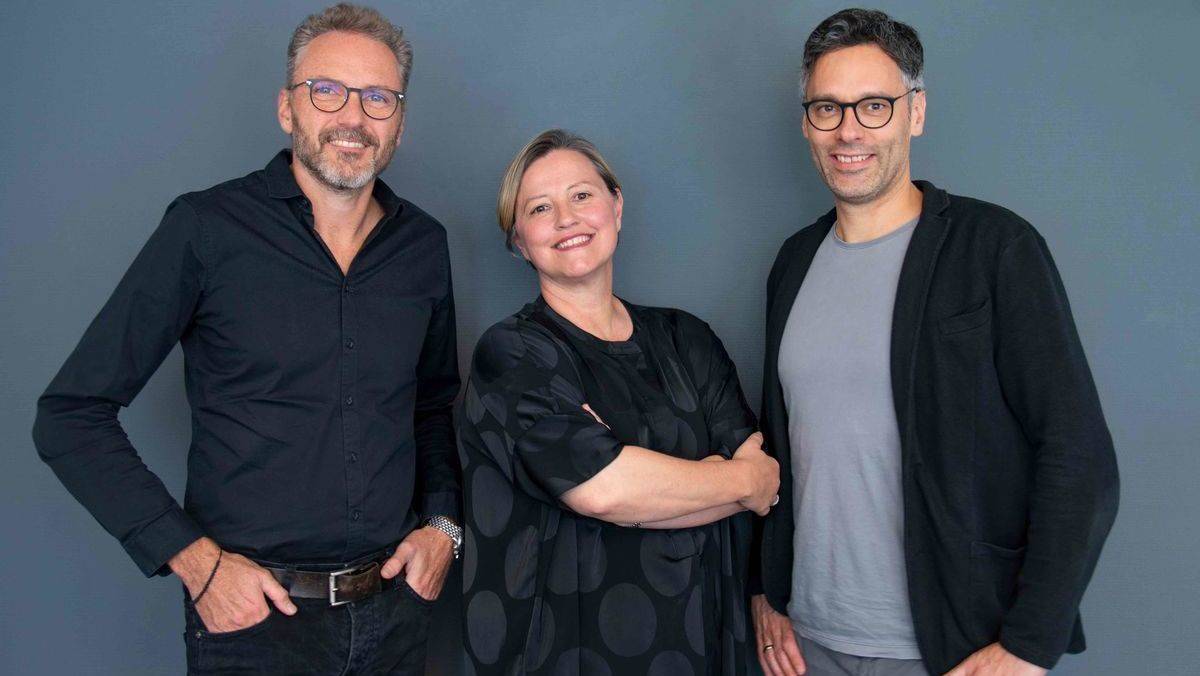 Guido Körfer, Effie Baoutis und Marc Henschel von McCann Health.