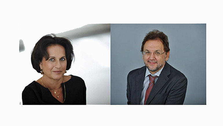 Stabwechsel im SZ-Ressort Innenpolitik: Ferdos Forudastan und Heribert Prantl.