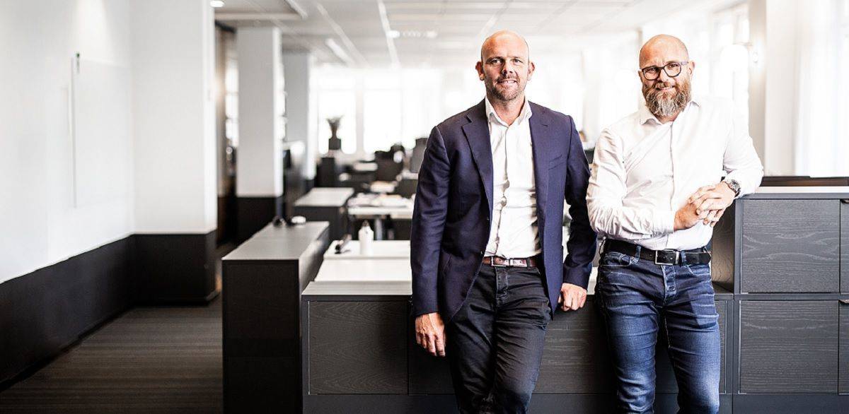 Schwedisch-deutsche Partnerschaft, von links: Jens Ölander, CEO Inhouse Schweden und Ruben Mosblech, Gründer der Inhouse Deutschland