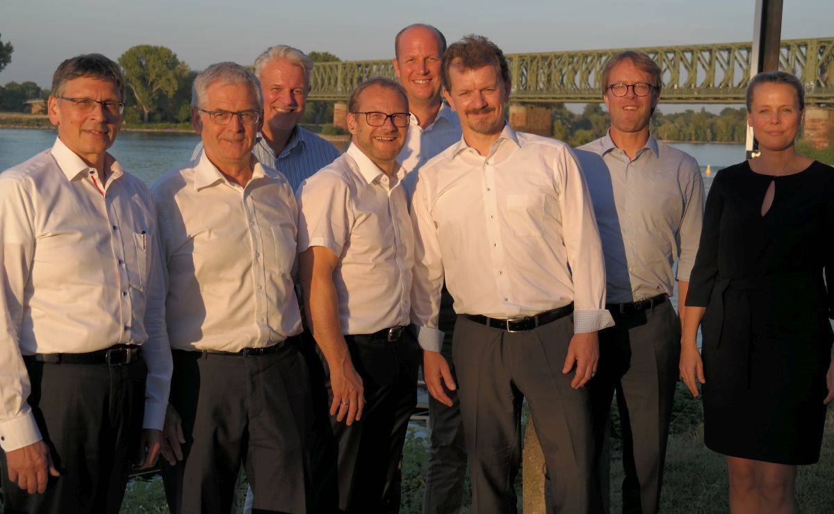 Gründer: Robert Heinrich, Eugen Kern, Christopoh Herr, Gerlad Steinwender, Damiel Scheidt, Markus Garn, Thomas Winzer und Saskia Feiber (v.l.). 