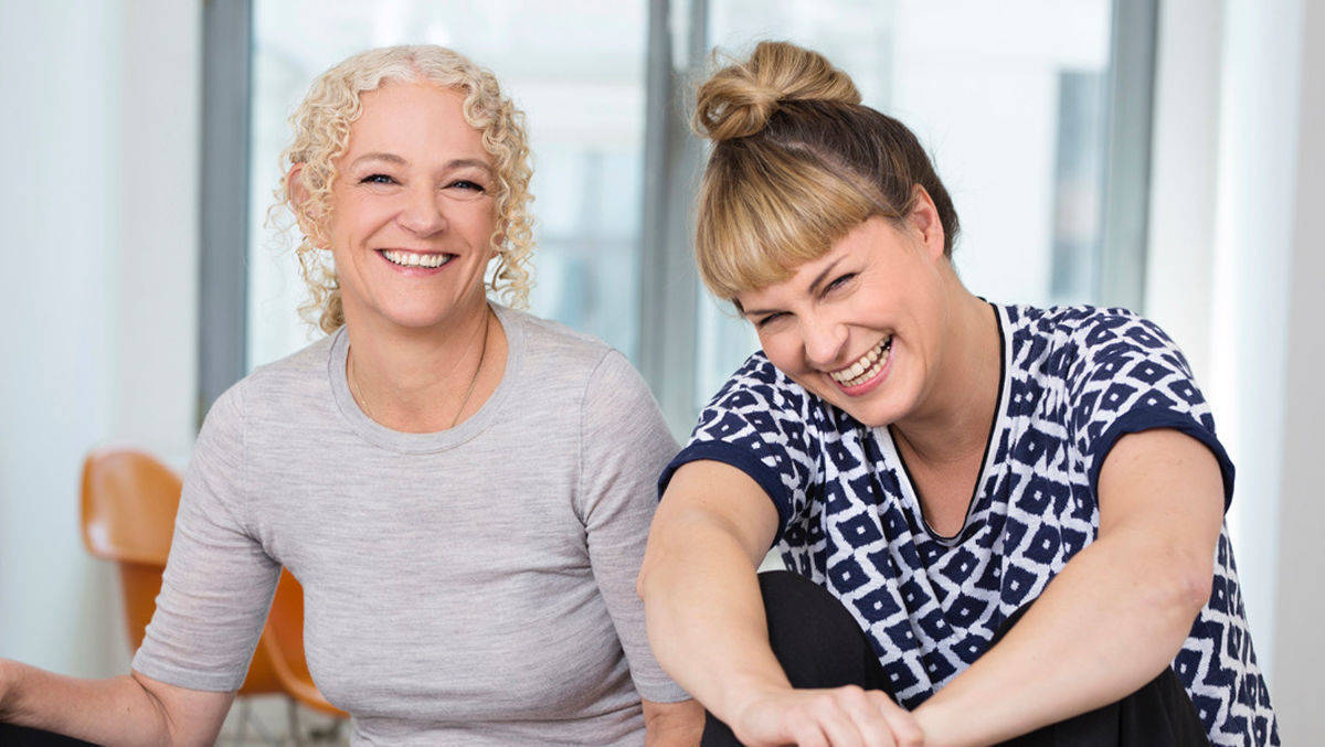 Kristin Louis (li.) und Deborah Abeßer von Designerdock.