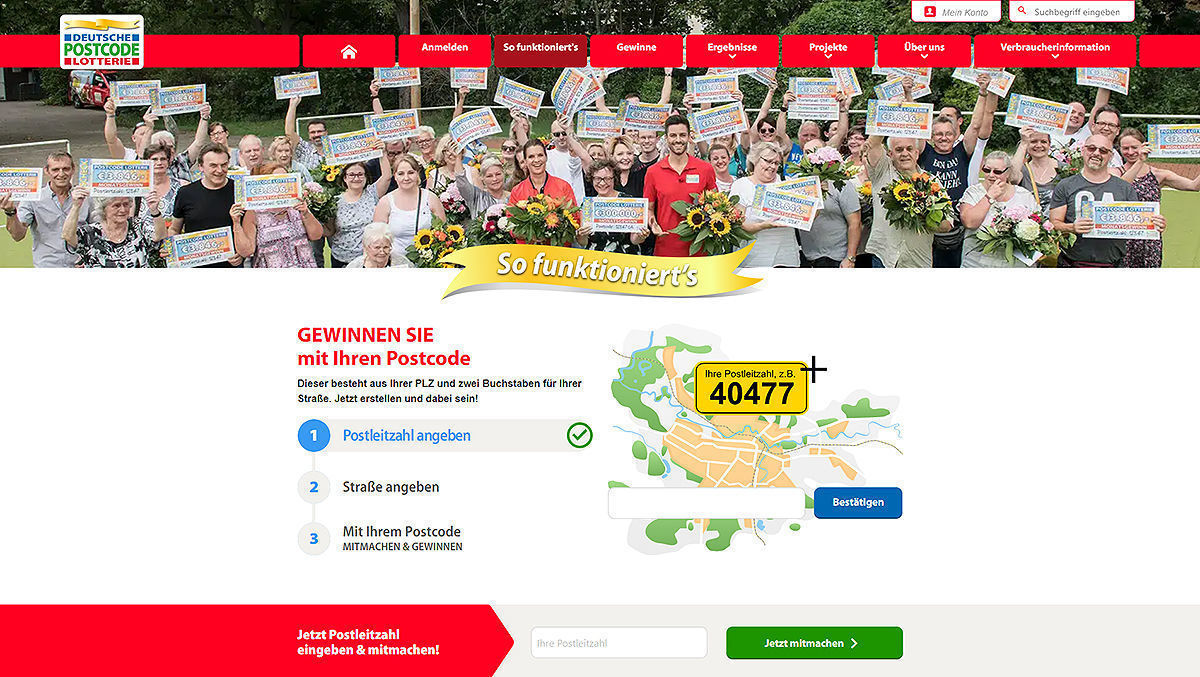 Postcode Lotterie Anmelden Postcode Lotterie Anmelden