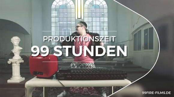 Die Teilnehmer des 99Fire-Films-Award haben 99 Stunden Zeit, um einen 99-sekündigen Kurzfilm zu kreieren und zu produzieren.