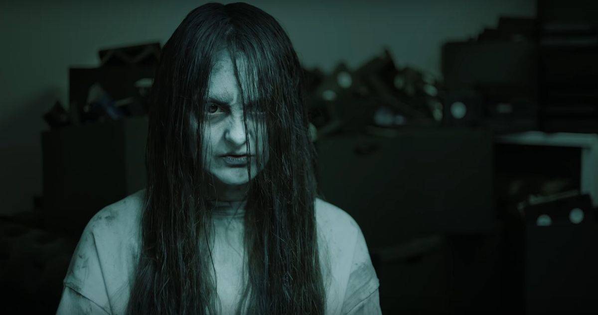 Szene aus dem Lidl-Spot: Samara jagt keinem mehr Angst ein.