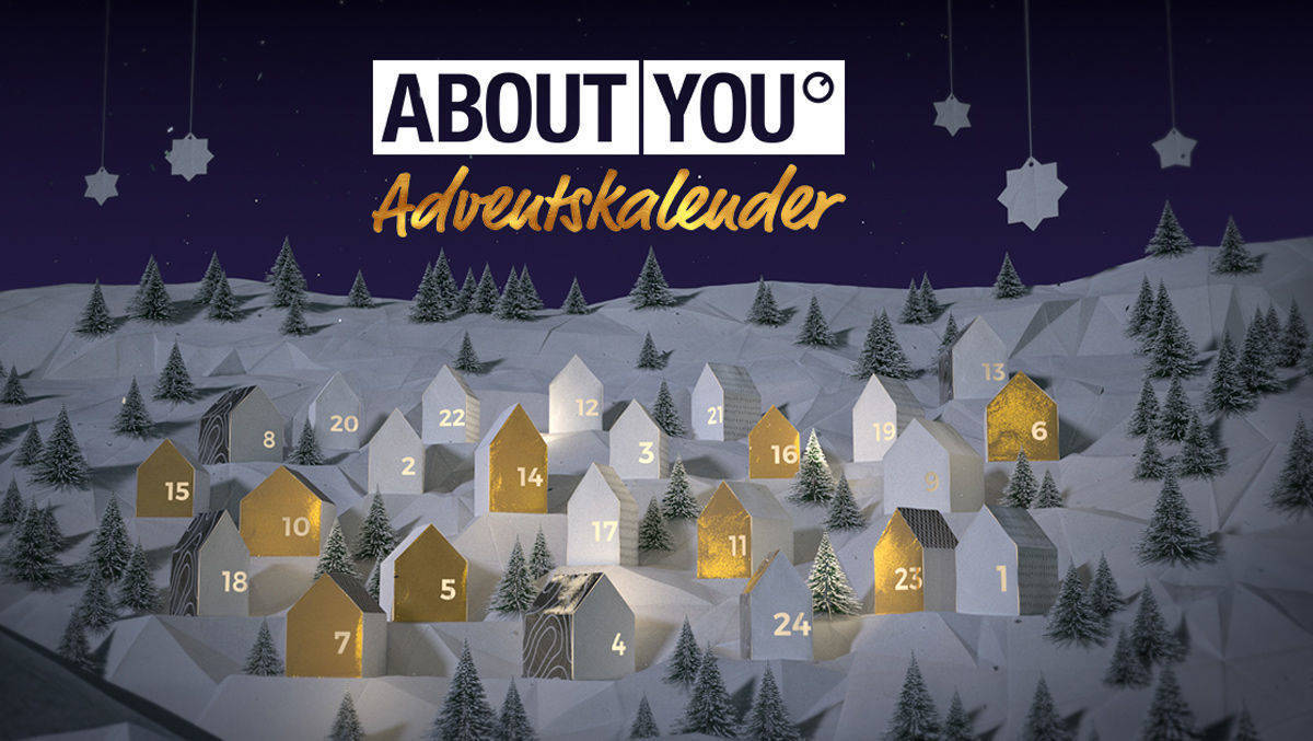 Weihnachtskampagne: About You launcht Erlebnis-Adventskalender