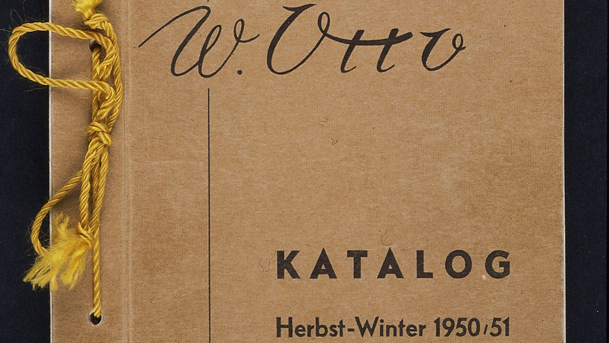 Der erste Katalog des Händlers Otto war handgebunden.