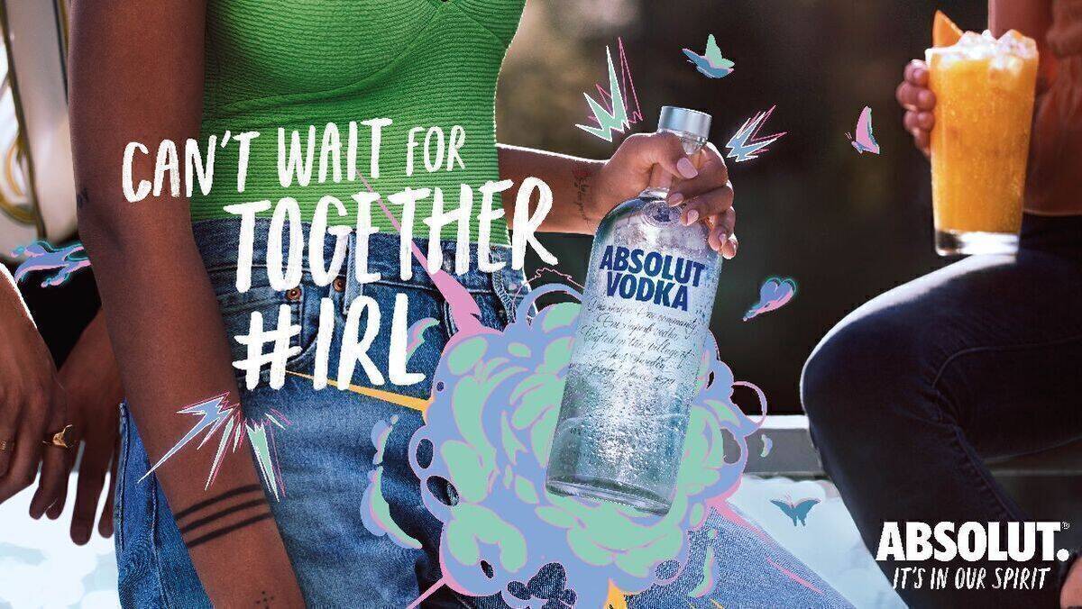 Die Vorfreude lässt uns durchhalten: Absolut Vodka mit neuer Kampagne