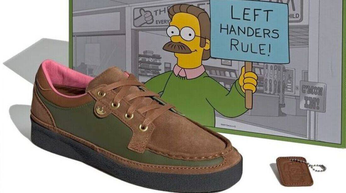 Nicht nur für Linkshänder: der Ned-Flanders-Schuh.